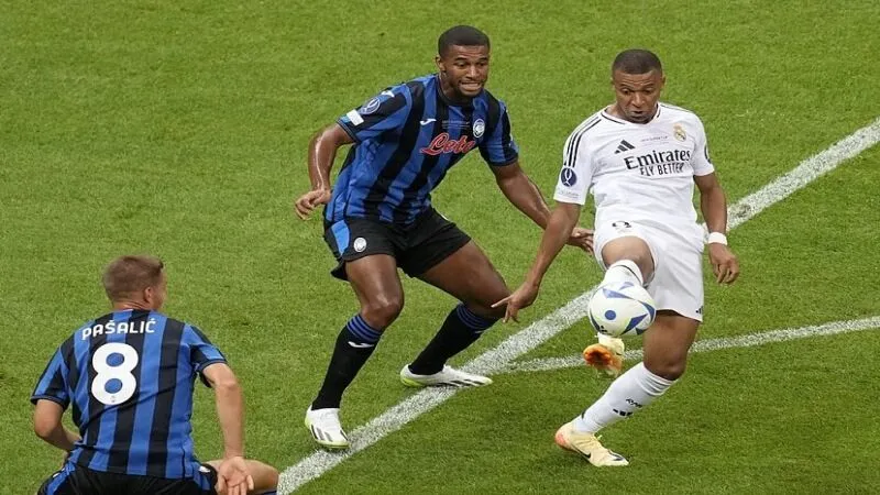 Số liệu thống kê về Real Madrid gặp Atalanta