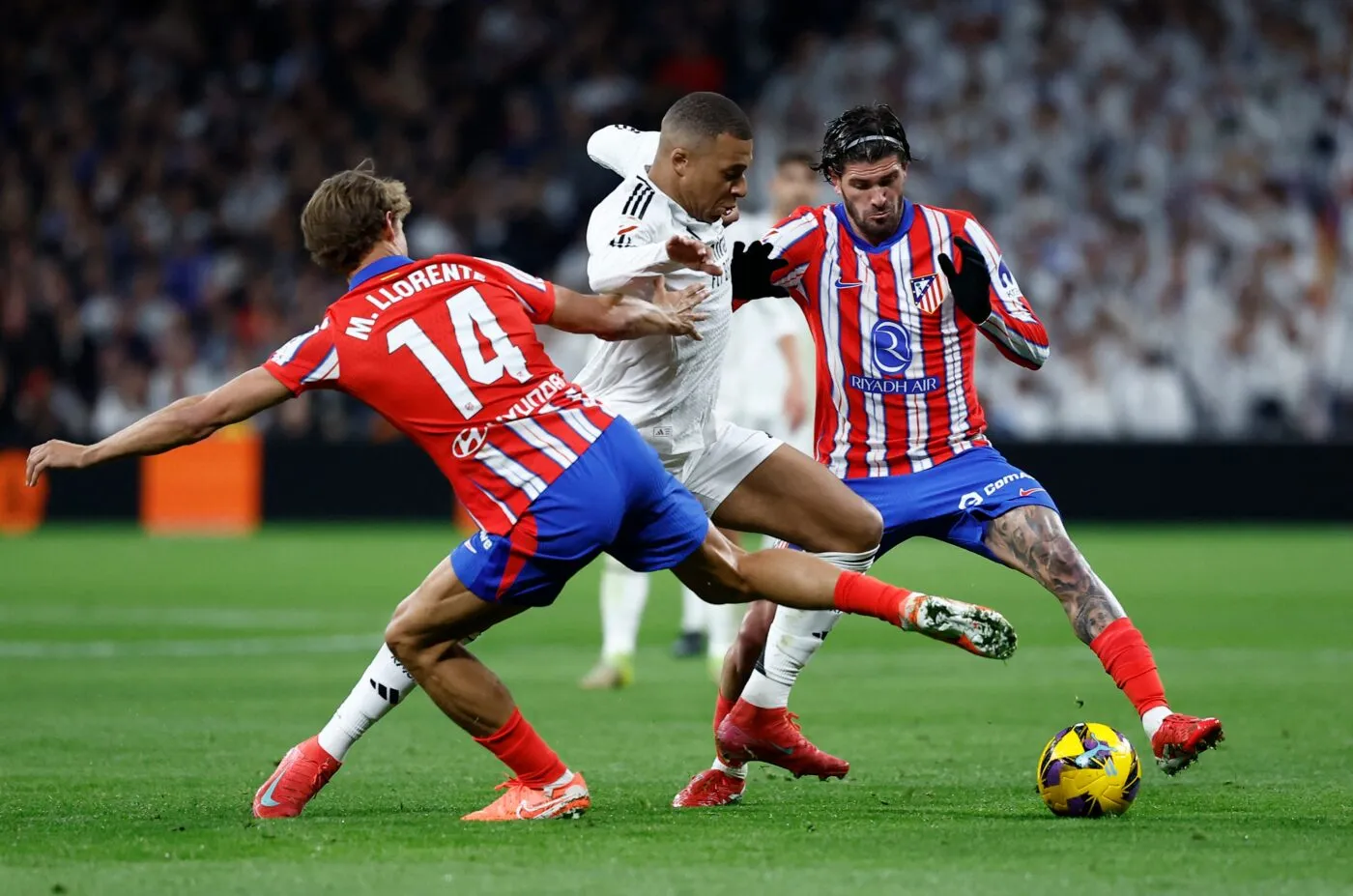 Số liệu thống kê về Atlético Madrid gặp Real Madrid