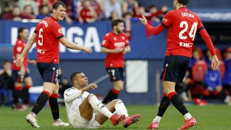 Số liệu thống kê về Real Madrid gặp Osasuna - Phòng Ngự Kiên Cường, Thách Thức Đẳng Cấp Real Madrid