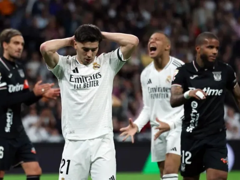 Thống kê đối đầu Leganés vs Real Madrid qua các mùa giải